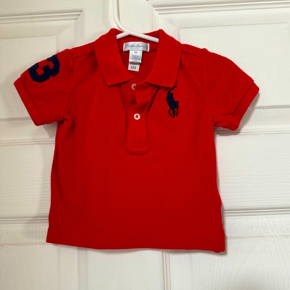 Ralph Lauren polo shirt  6 months bundle with other listings